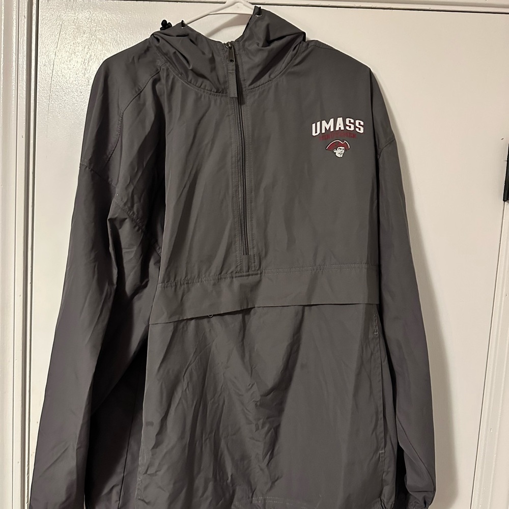 Champion Gray Pullover Jacket - image 1